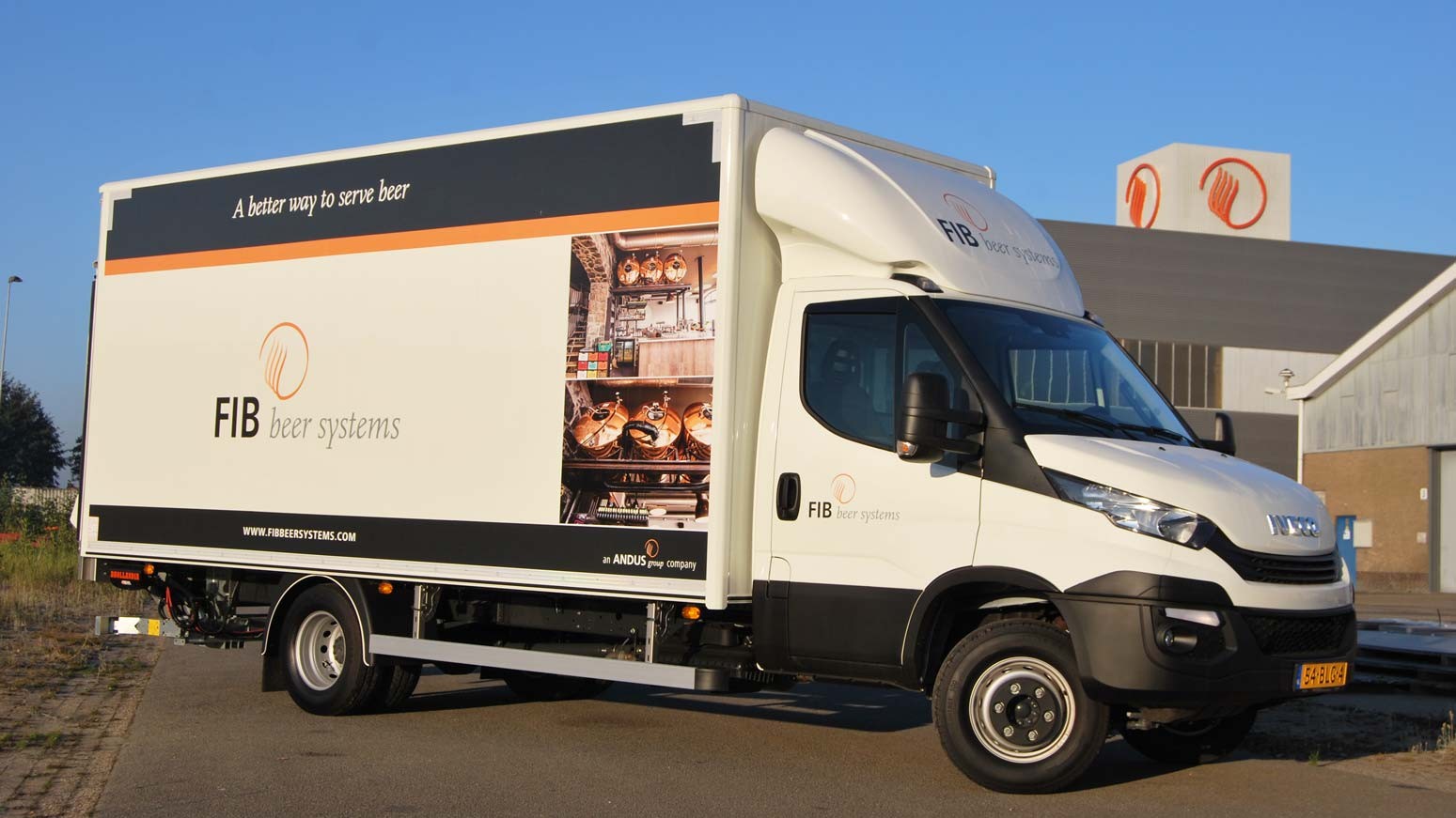 fibbeersystems vrachtwagen