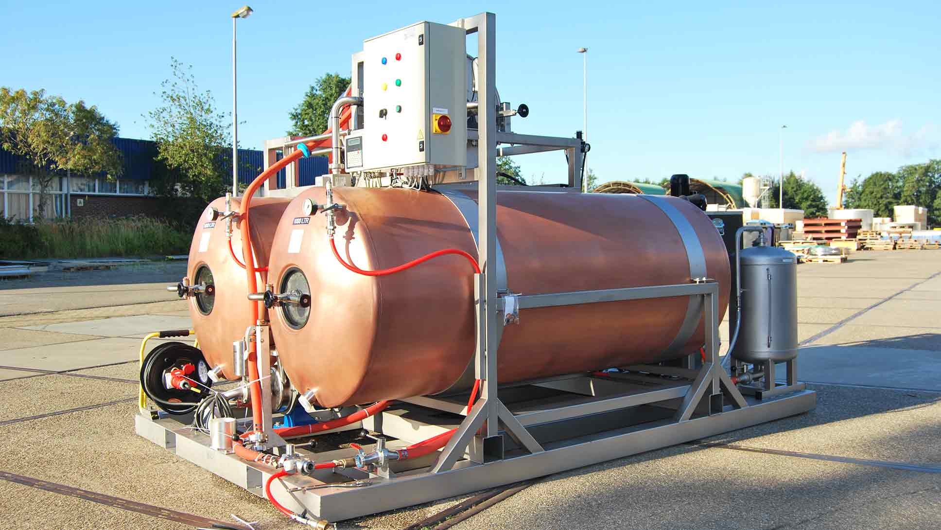 Evenementencontainers FIB Beer Systems Leeuwarden